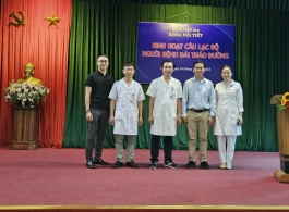 SINH HOẠT CÂU LẠC BỘ NGƯỜI BỆNH ĐÁI THÁO ĐƯỜNG